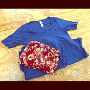 LulaRoe Perfect T xxs and OS leggings